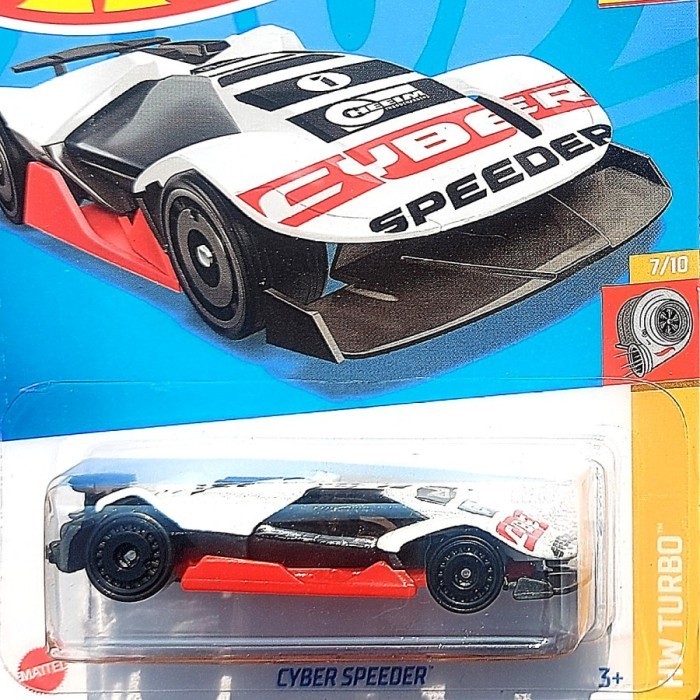 HOTWHEELS CYBER SPEEDER - TRACK STARS FORMULA F1 LOOP RACE BALAP - 2022 Putih -OCS45