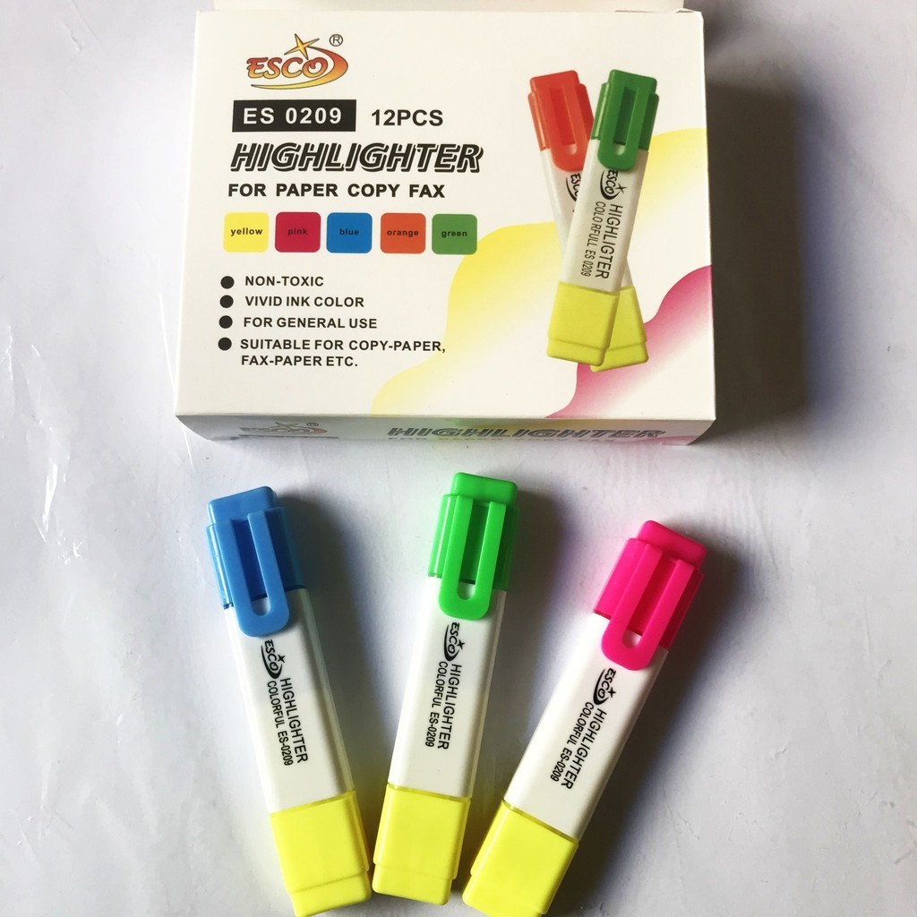 

Stabilo 209 Highlighter ESCO (2 Warna Bolak Balik)