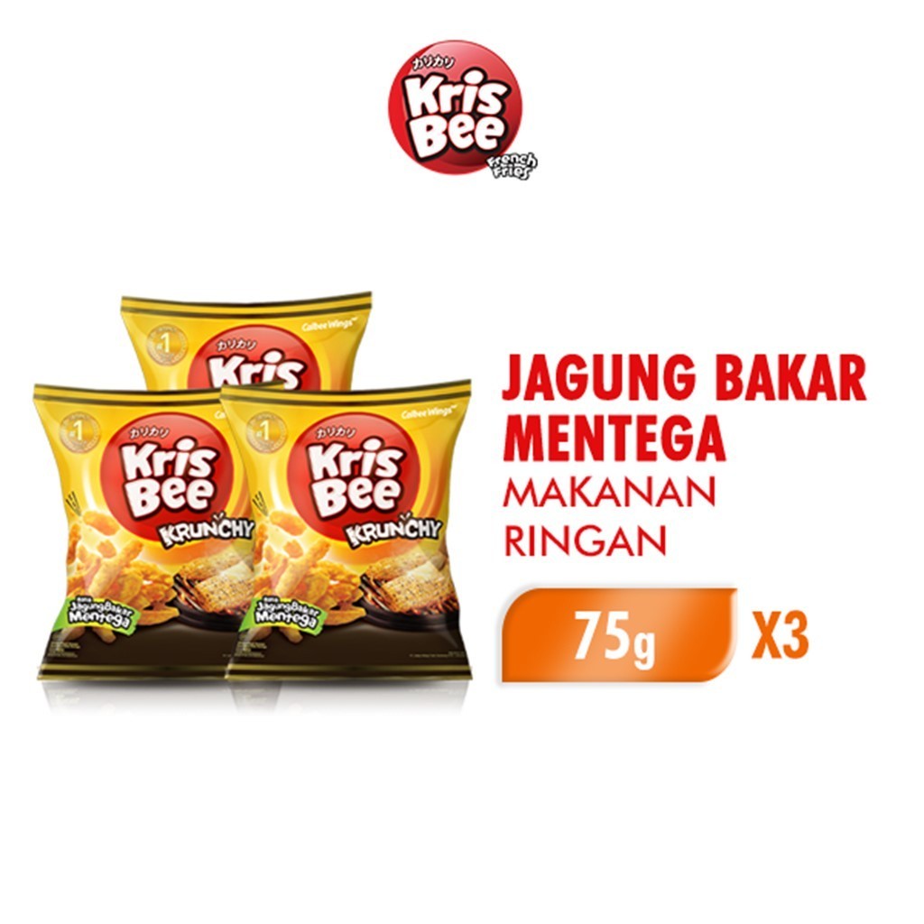 

Krisbee Krunchy Jagung Bakar Mentega 75 gr x3