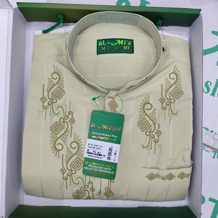 Promo Baju koko lengan Pendek Fashion almia-baju koko pendek fashion