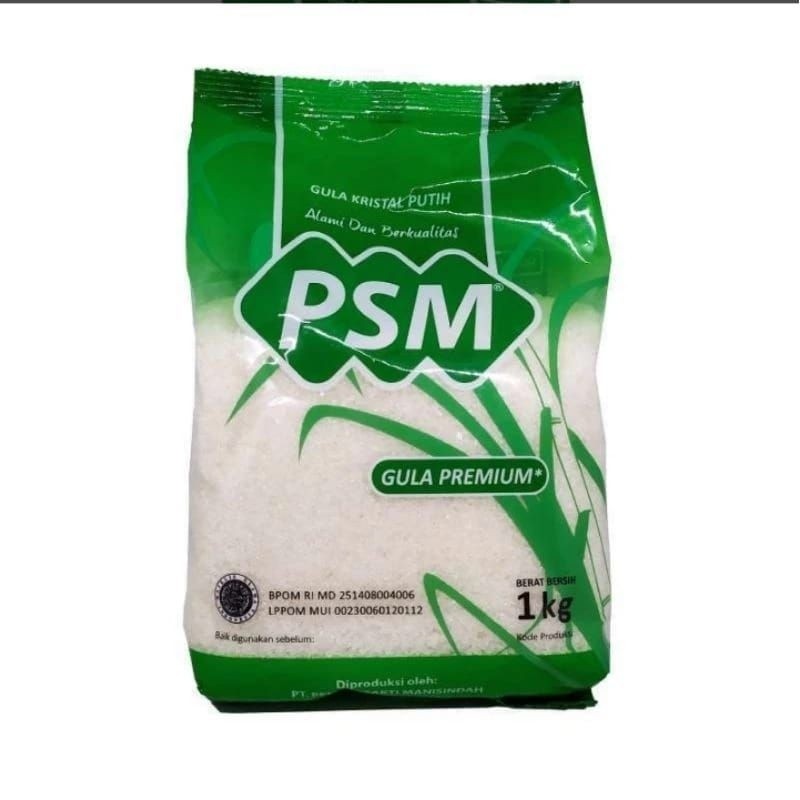 

PSM Gula Pasir Premium 1kg gula kristal putih