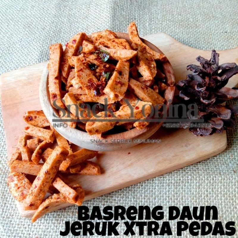 

Basreng Daun Jeruk Xtra Pedas 250 gr FREE BUBBLE WRAPGratis Ongkir & COD