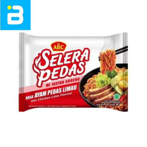 

Mi ABC Selera Pedas Ayam Pedas Limau 85G