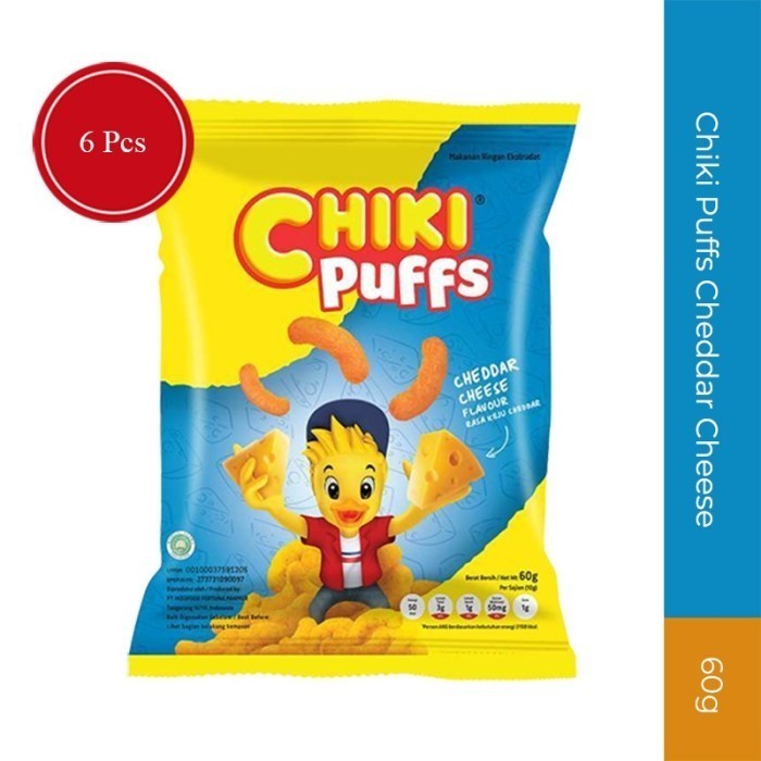 

Terbaru Chiki Puff Cheddar Cheese 60 gr 6 pcs