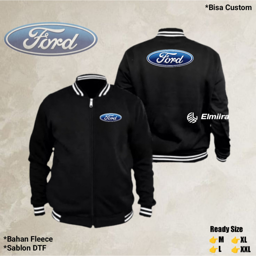 Jaket Ford Varsity Jaket Varsity Custom