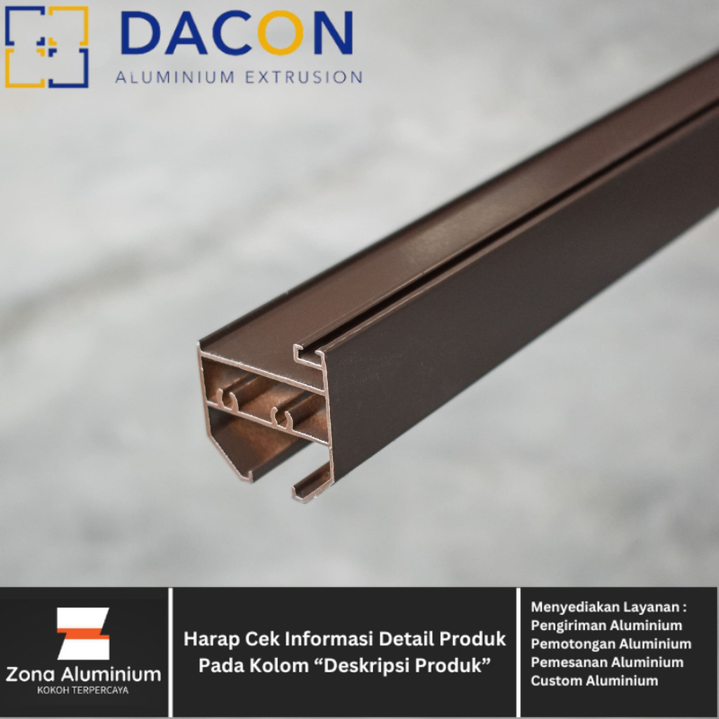 DACON Aluminium POWDER COATING 8309 Untuk Daun Jendela Casement Window