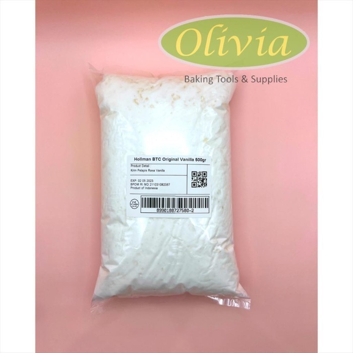 

Butter Cream Hollmann Hollman Buttercream Siap Pakai 500 Gr