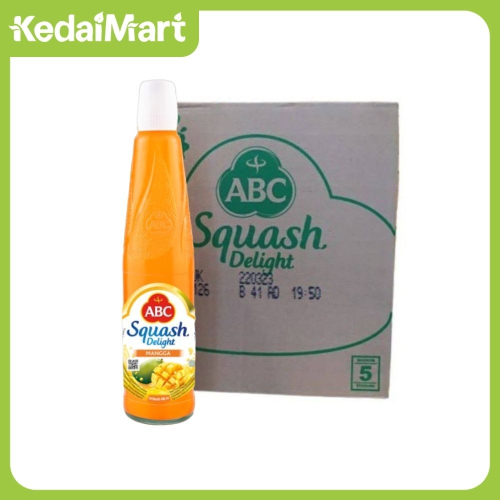 

ABC Squash Mangga 460 ml Dus Isi 12
