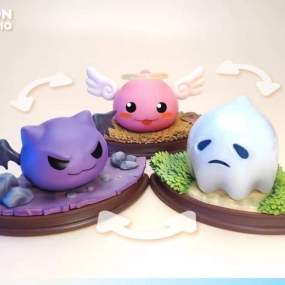 Ragnarok Online Figure Statue RO ROX ROO Poring Series V2 QMon Studio