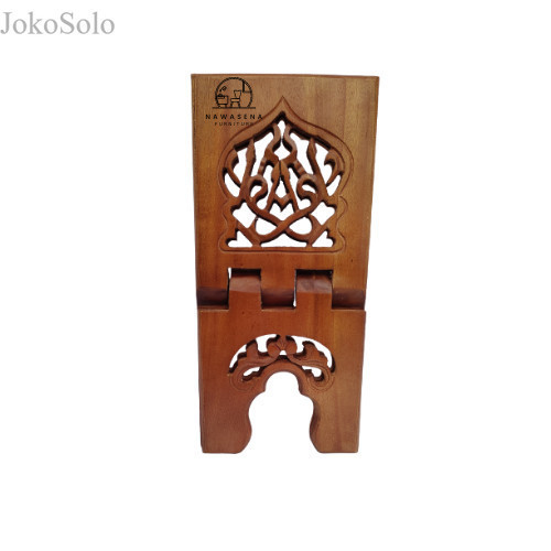 

Rekal Alquran Ukir Motif Iqro Masjid | Meja Tampat Alquran - S murah