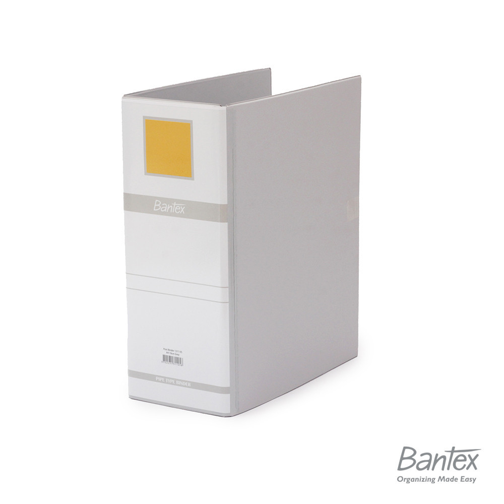 

[Stationery Spectrum] Bantex Post Pipe Binder 2 Ring 10cm A4 Grey 1311 05