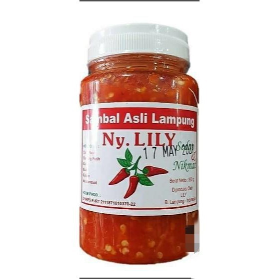 

Saus/Sambal Lampung Lily/Lili
