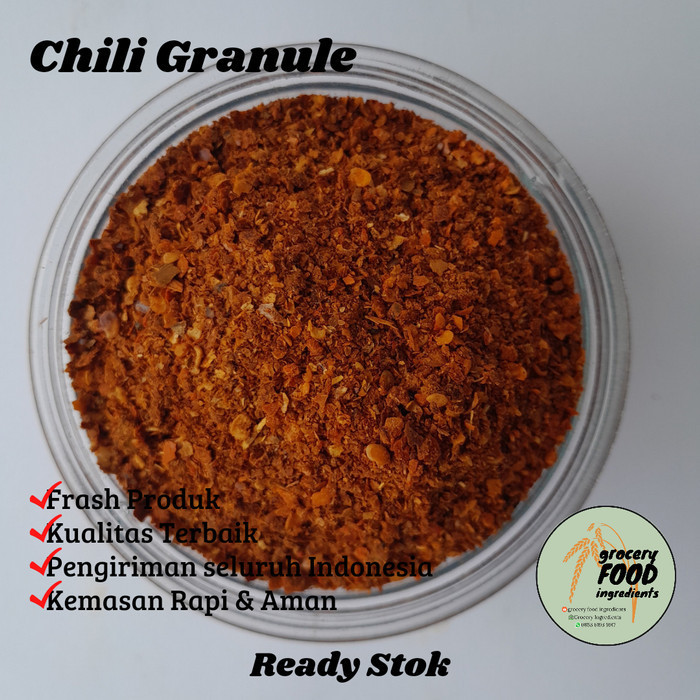 

Togarashi / Chili Granule 500gram / Cabe Bubuk Kasar