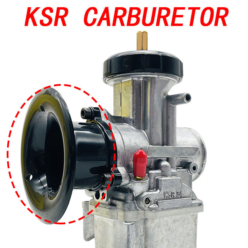 Velocity Corong Karbu Karburator Pe 28 pwk 28 Model Pendek KSR EVO 28 30mm 32 34mm Bahan Plastik
