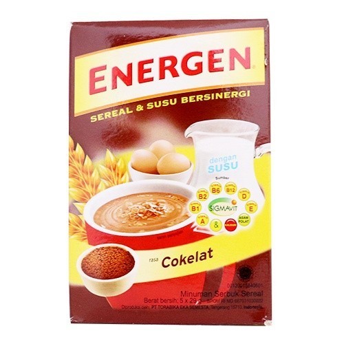 

Sereal Energen Rasa Coklat 1 Sachet