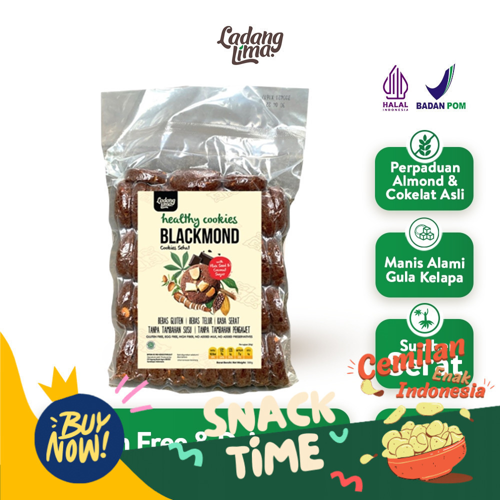 

Special Diskon Blackmond Cookies Ladang Lima - 500g