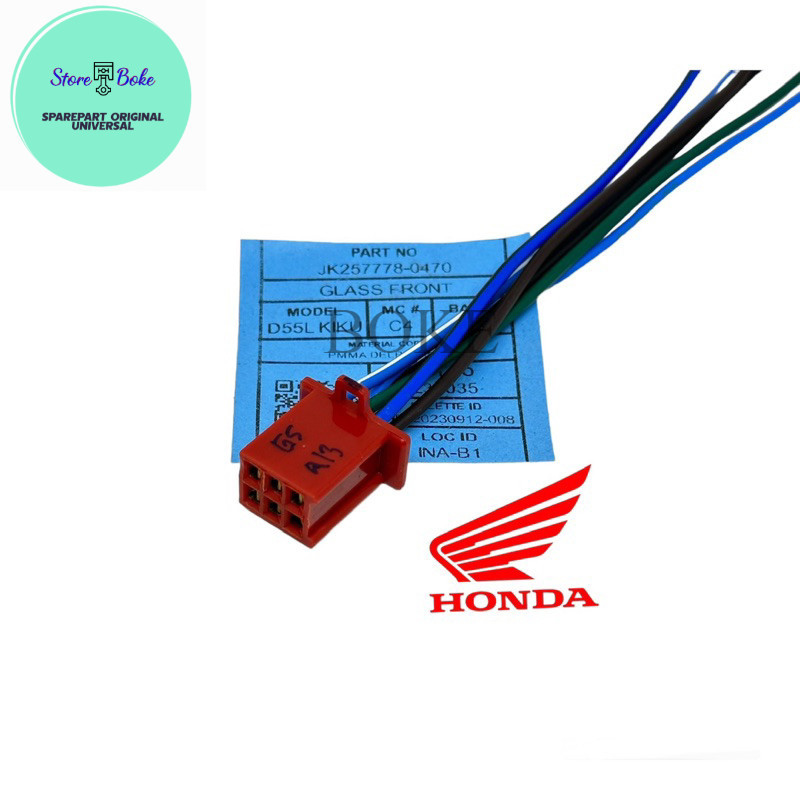 SOKET PIN 6 CDI GRAND SUPRA LEGENDA ASTREA PRIMA ORIGINAL