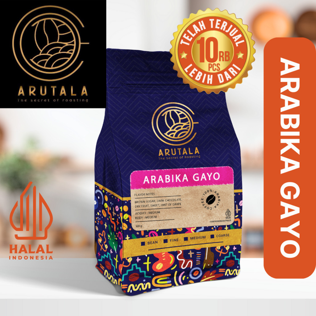 

Kopi Gayo Takengon Arabika Arabica Coffee 500 Gram -CB 2