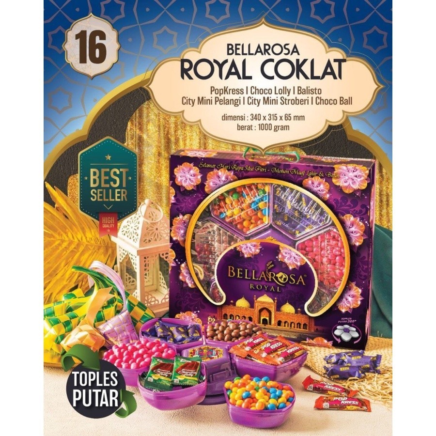 

DISKON PARSEL RAMADAN PAKET ROYAL COKLAT TOPLES PUTAR KUE KERING BELLAROSA