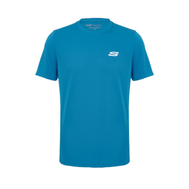 Skechers Men Running T Shirt - Blue