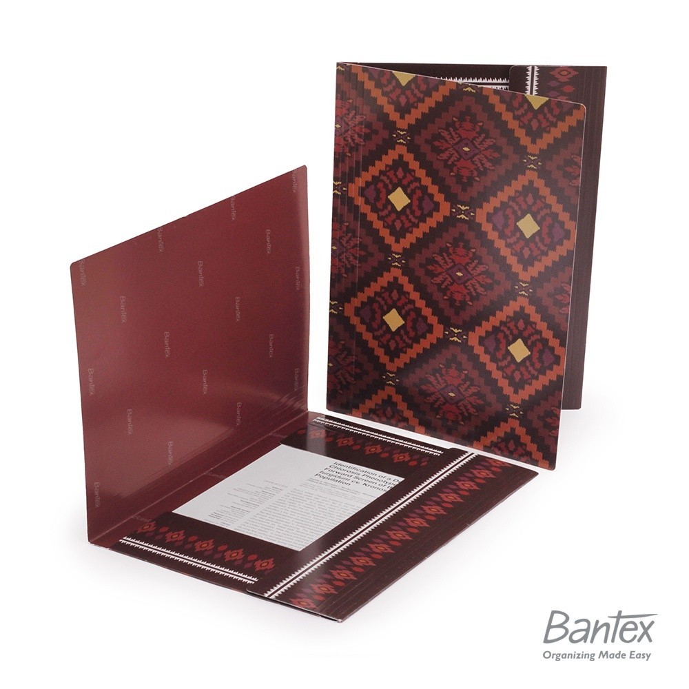 

[Stationery Spectrum] Bantex Carboard Document File Batik Endek Bali – Wajik 3455 52