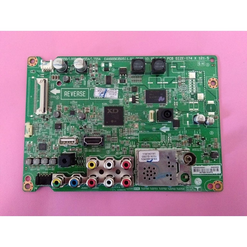 MAINBOARD - MOTHERBOARD - PCB MAIN - MODUL TV LED 43 INCH LG 43LF510T