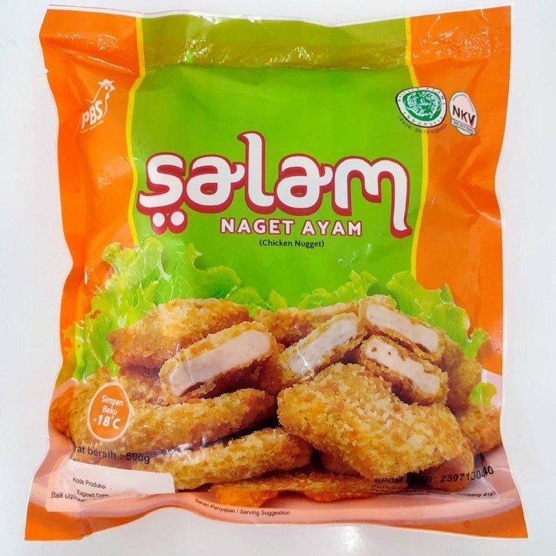 

Salam Nugget / chicken nugget / naget ayam 500 gr