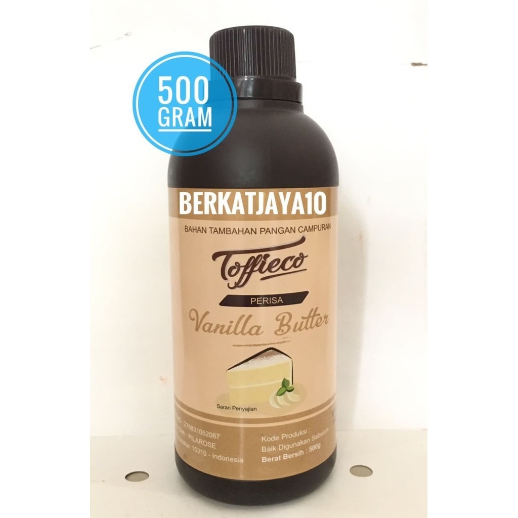 

Toffieco Vanilla Butter Pasta 500gr Perisa Essence Vanila butter