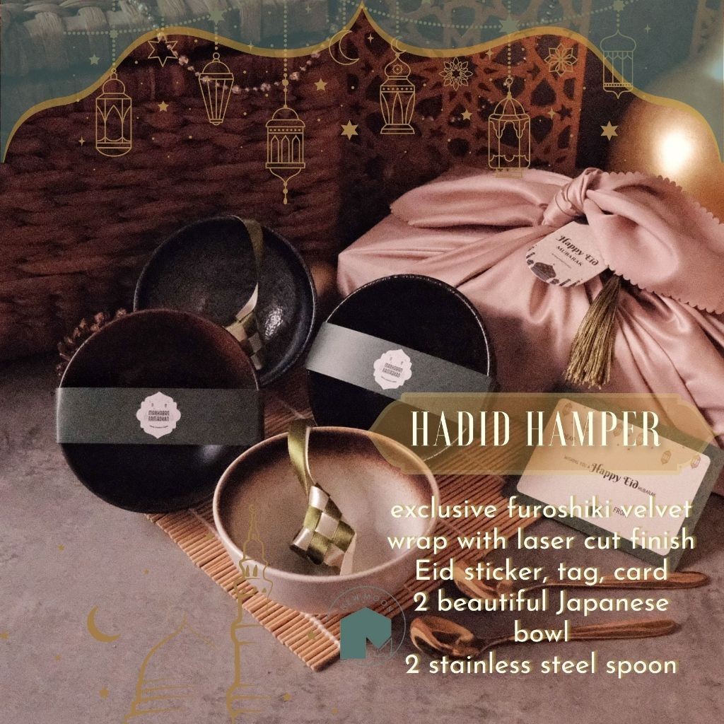 

Hampers lebaran hamper ramadan kado ramadhan idul fitri HADID parcel hari raya bingkisan eid paket 2024 gift hampers tableware mangkok bowl set