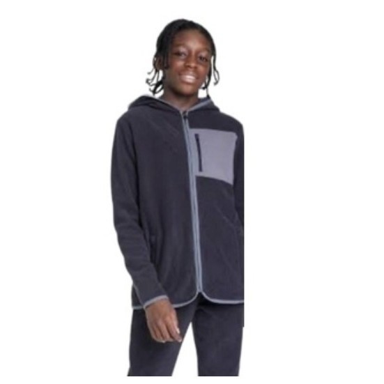 BAJU JAKET ALL IN MOTION BLACK ANAK LAKI LAKI