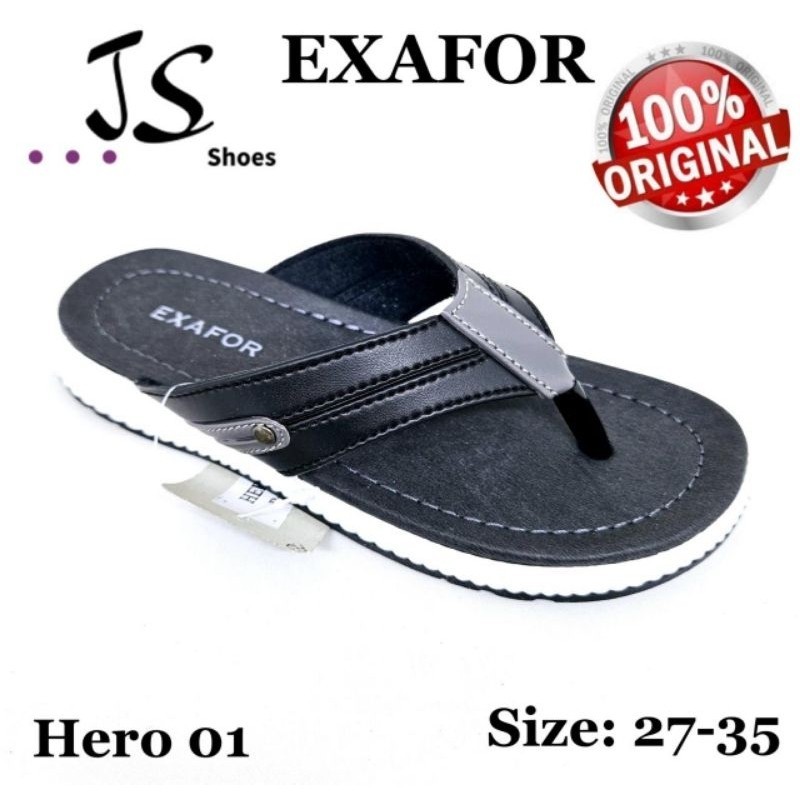 EXAFOR HERO 01 - SANDAL JEPIT CASUAL ANAK COWOK MERK EXAFOR ORIGINAL