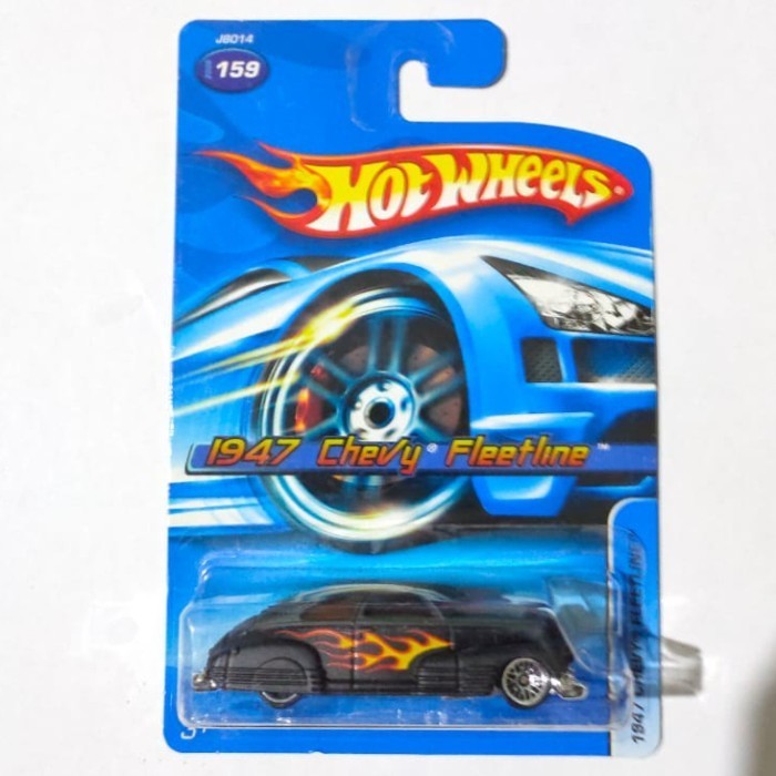 Hw Hot Wheels 1947 47 Chevy Fleetline hitam tampo flame 2007 -DD24