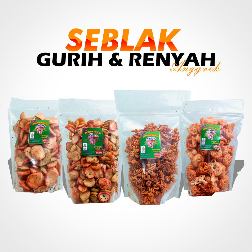 

Makanan Ringan Seblak Kering Kerupuk Pedas Seblak Spiral Renyah & Gurih