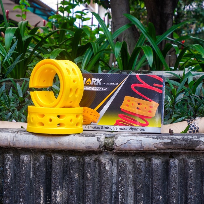 Shark Spring Buffer / Premium Active Stabilizer / Karet Damper Comfort Penahan Per Mobil BMW 5 Serie