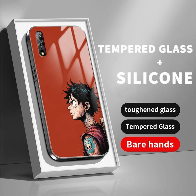 Kaca Glass Case For Vivo S1 S1 Pro S1 Prime S10e S12 S16 S16 Pro S16e S17 Pro S17 S17t S18 Pro Simpl