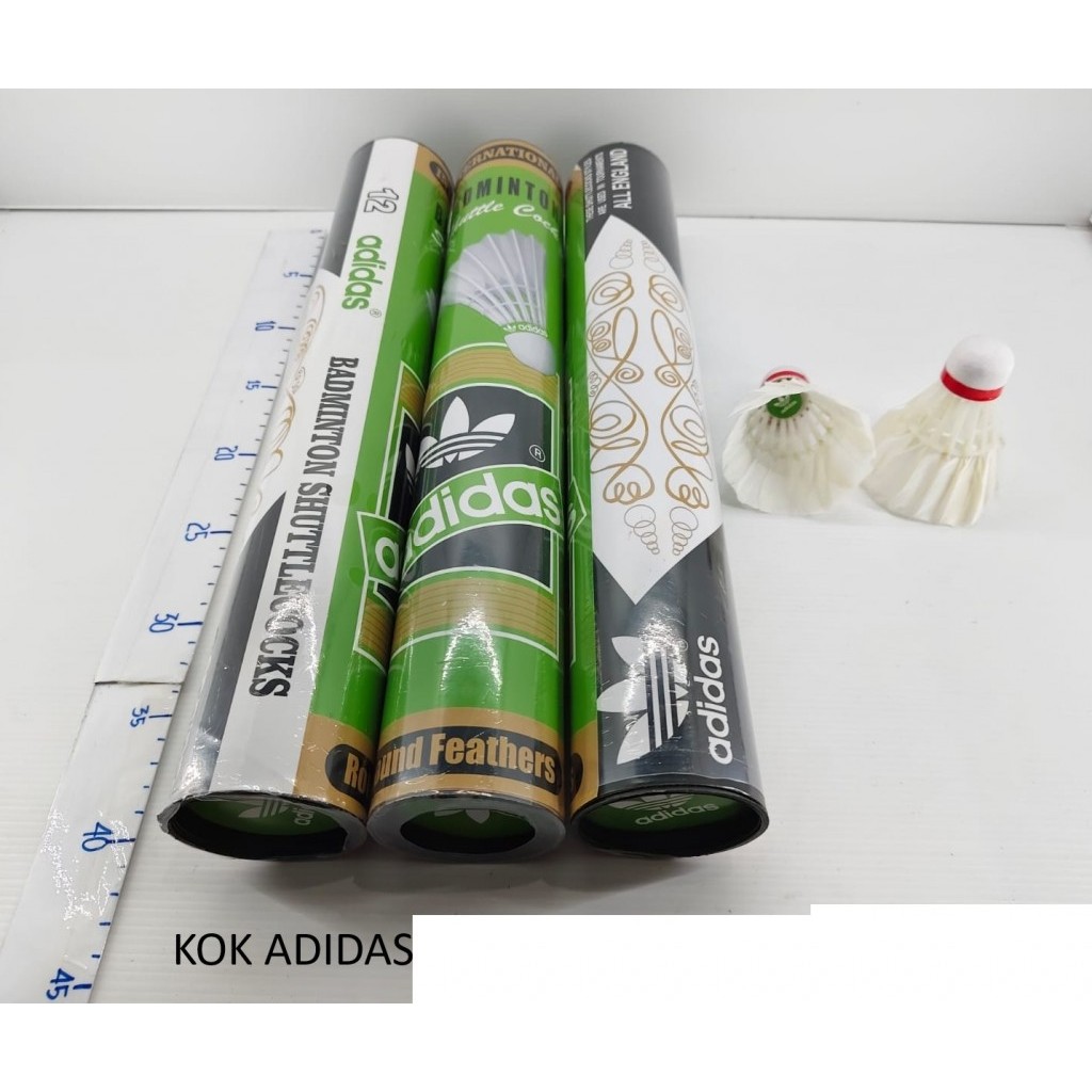 Kok Adidas hijau (60Pcs)