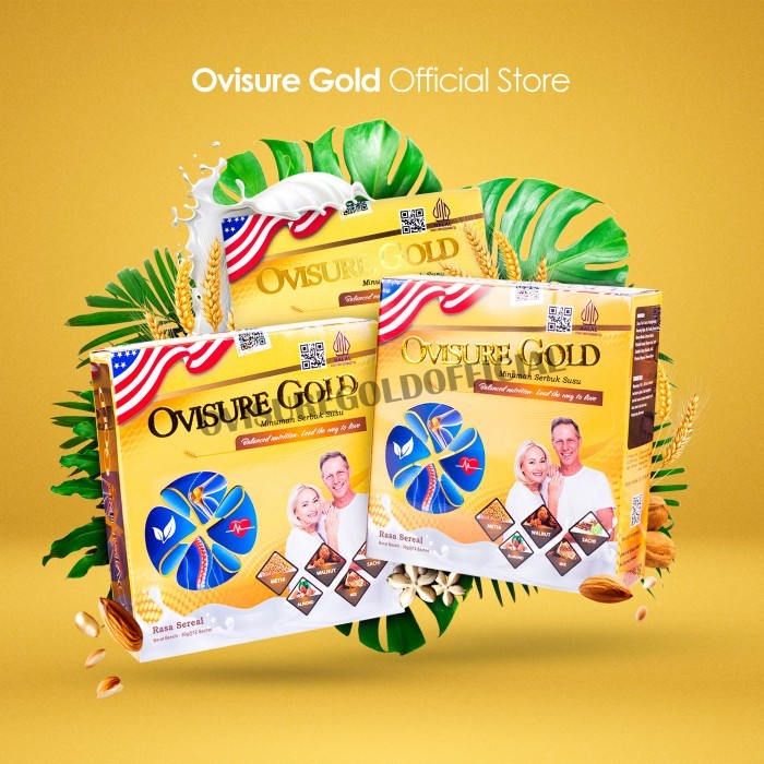 

[PROMO] 3 BOX OVISURE GOLD SUSU LANSIA UNTUK TULANG DAN SENDI