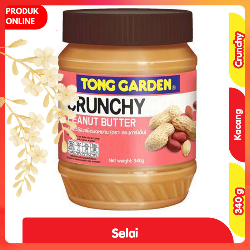 

Tong Garden Crunchy Selai Peanut Butter 340 g