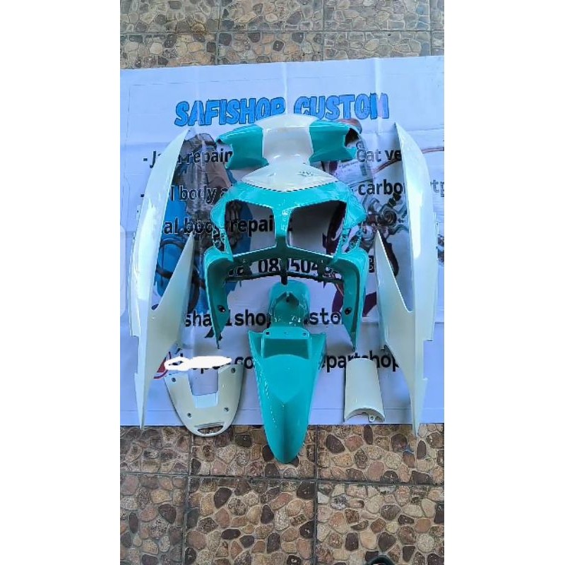 full body halus vario 110 karbu tosca putih lembayung biru