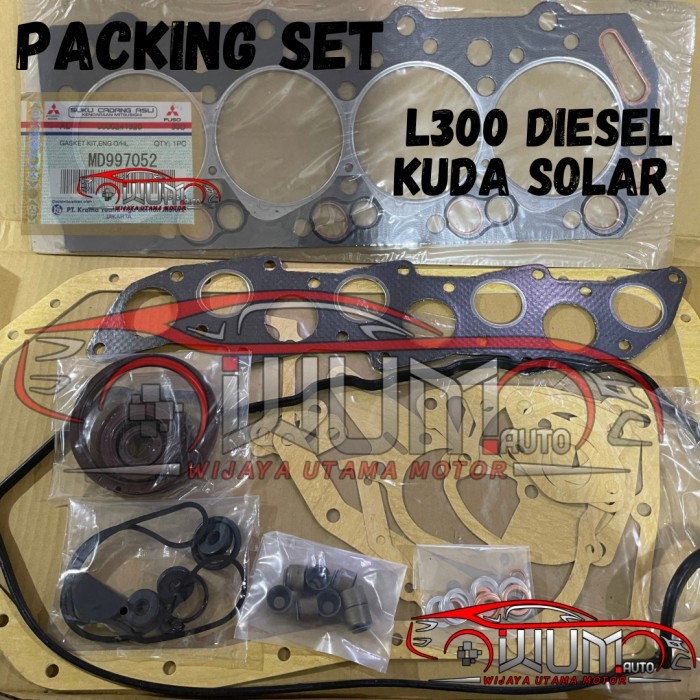 GASKET SET PACKING SET MESIN L300 DIESEL PAKING SET L300 KUDA SOLAR BARU