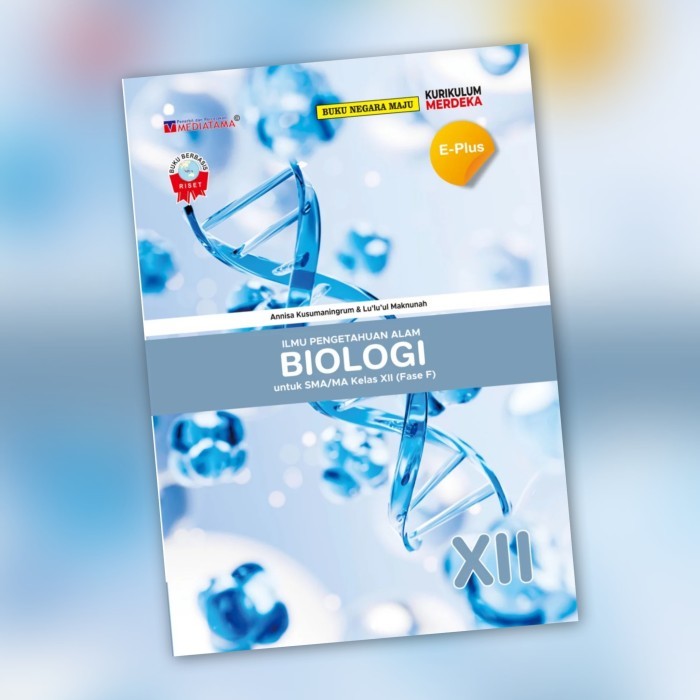 

Mediatama Buku Negara Maju SMA Biologi Kelas 10 11 12 X XI XII Mediatama Kurikulum Merdeka E - Plus - Kelas 10