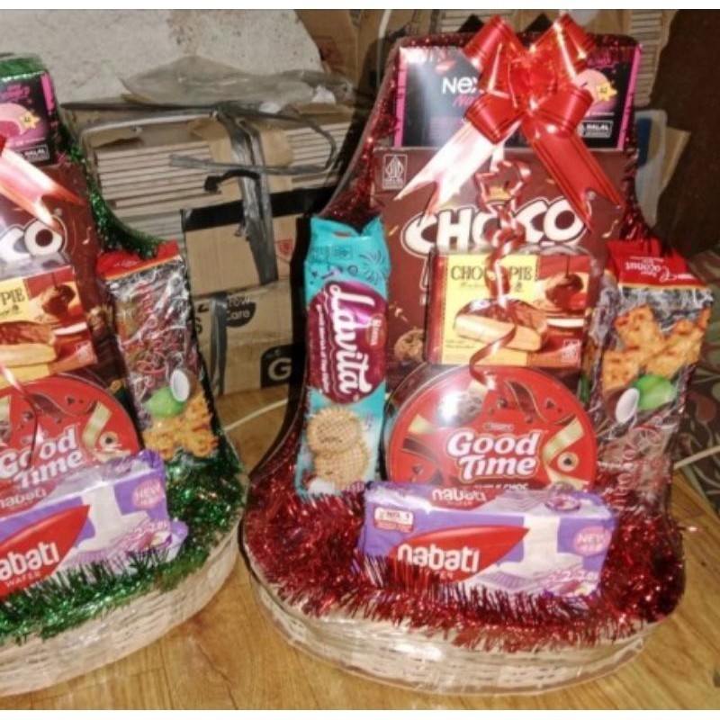 

Hamper Idul Fitri / Parcel Snack / Parsel Lebaran / Natal / Imlek Terbaru