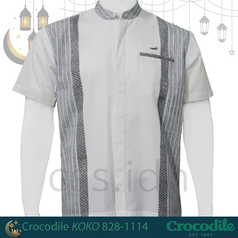 Kemeja KOKO Pria Lengan Pendek Crocodile 828-1114