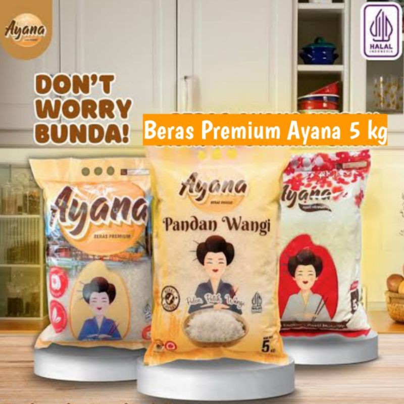 

BERAS JEPANG AYANA MERAH GOLD NASI PULEN ENAK PANDAN WANGI HOKBEN