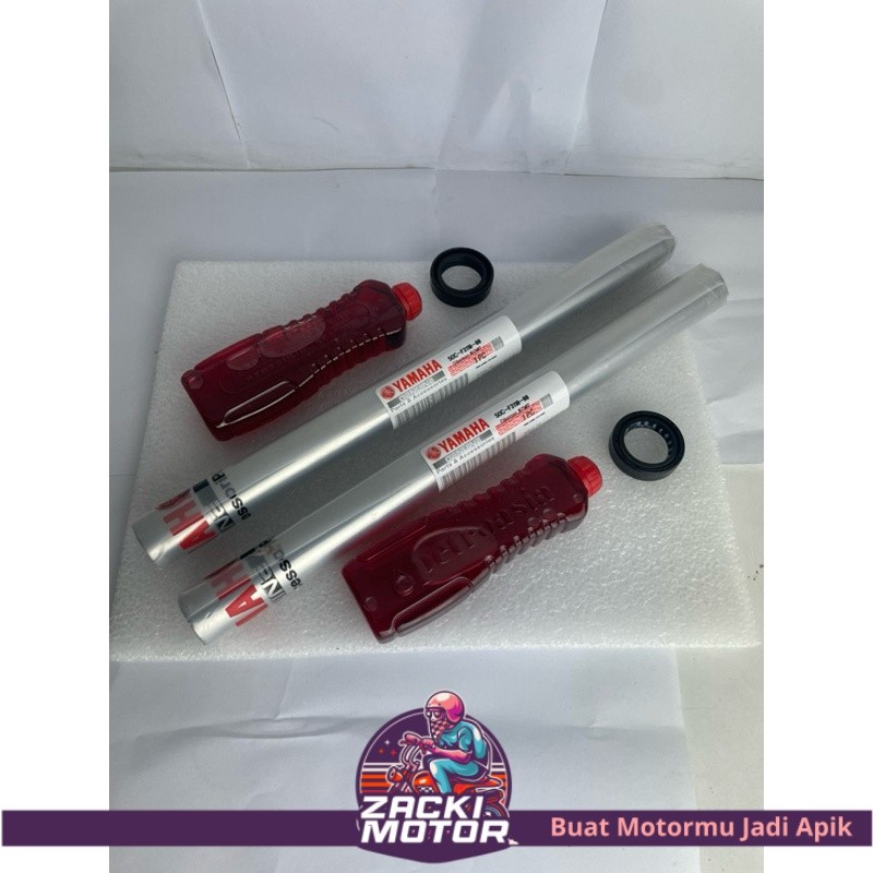 Paket As Shock Depan (50C) Buat Motor Jupiter Mx New/Baru dan Jupiter Mx 135 (sok+oli+seal)