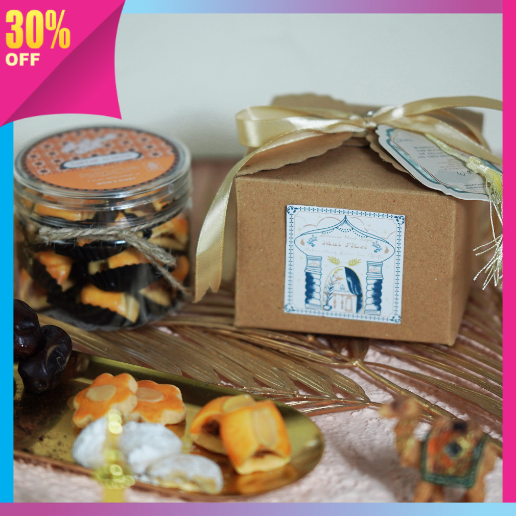 

Hadiah Anniversary Valentine Lebaran Idul Fitri Kekinian / Hampers Lebaran Idul Fitri / Eid Hampers - Simple Hampers (1 Jar)