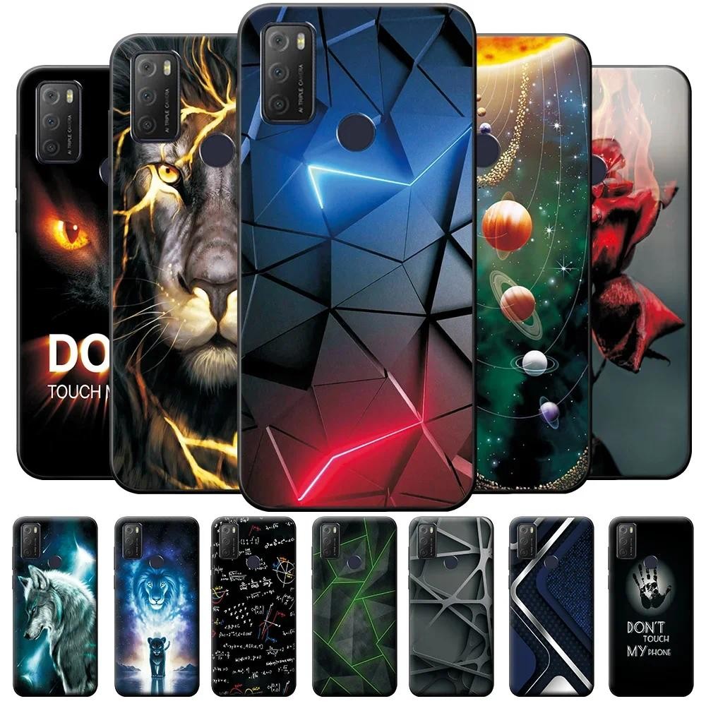 For Alcatel 1S 2021 Case 6025H 6025D Silicone Soft Fashion TPU Phone Cover for Alcatel 1 S 2021 Case