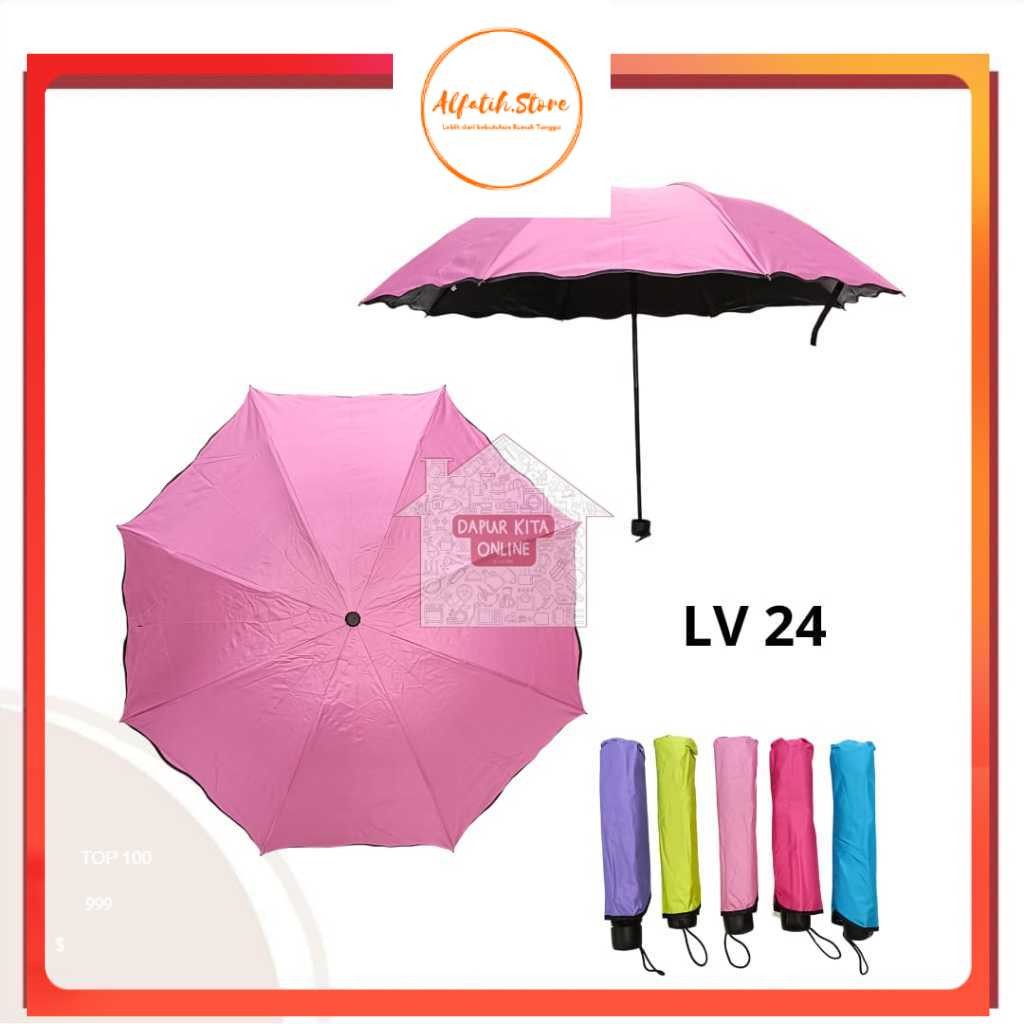 Payung Lipat Polos / Payung Lipat Motif / Payung Lipat Buah / Payung Lipat Otomatis / Umbrella / Pay