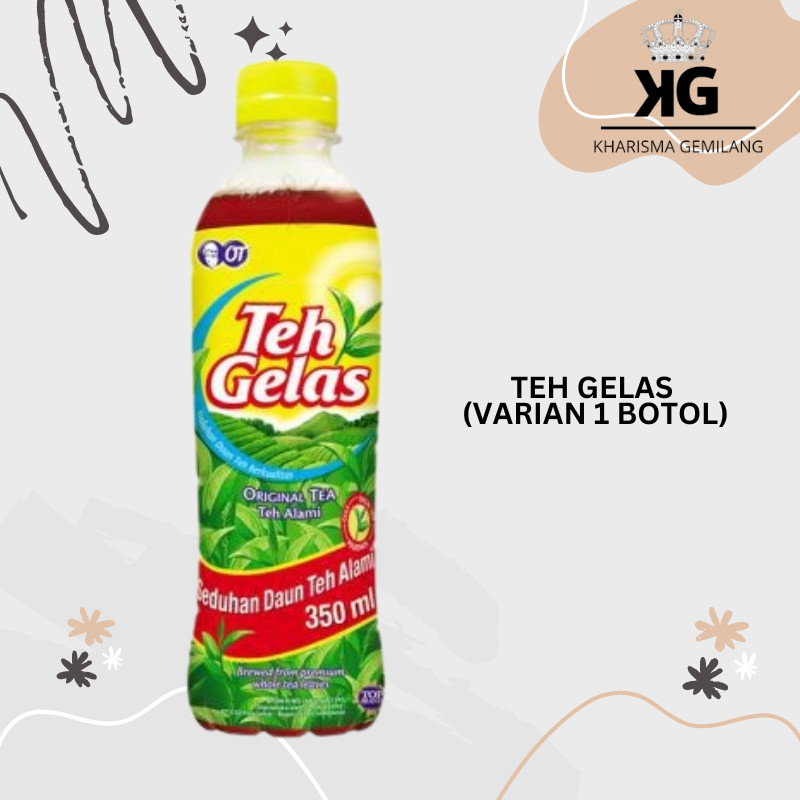 

KG - TEH GELAS PET 350ml (VA RIAN 1 BOTOL) Minuman Teh Manis Dingin Bootle Anak Dewasa Murah