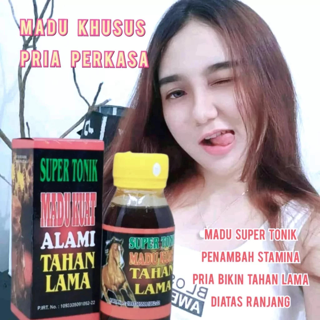 

MADU KUAT SUPER TONIK TAHAN LAMA LEBIH DAHSYAT JAMIN AMPUH ORIGINAL isi 60ml